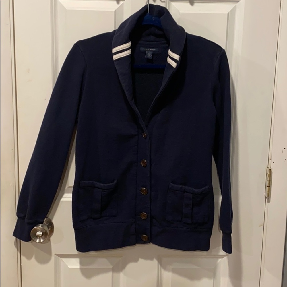 EUC Tommy Hilfiger Preppy blazer cardigan